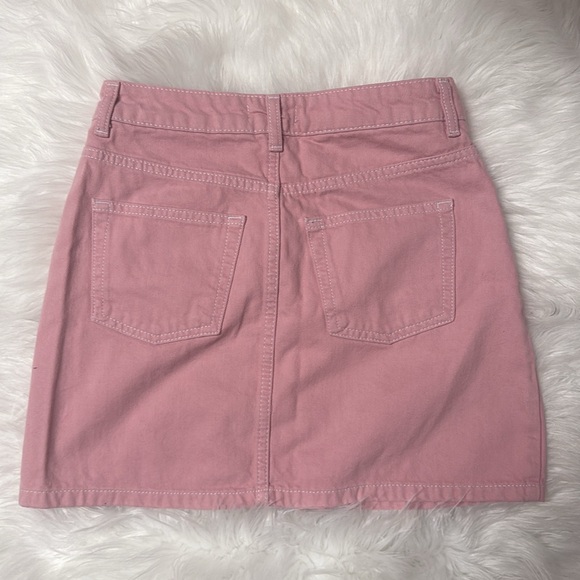 Baby pink Topshop mini skirt - Picture 4 of 4